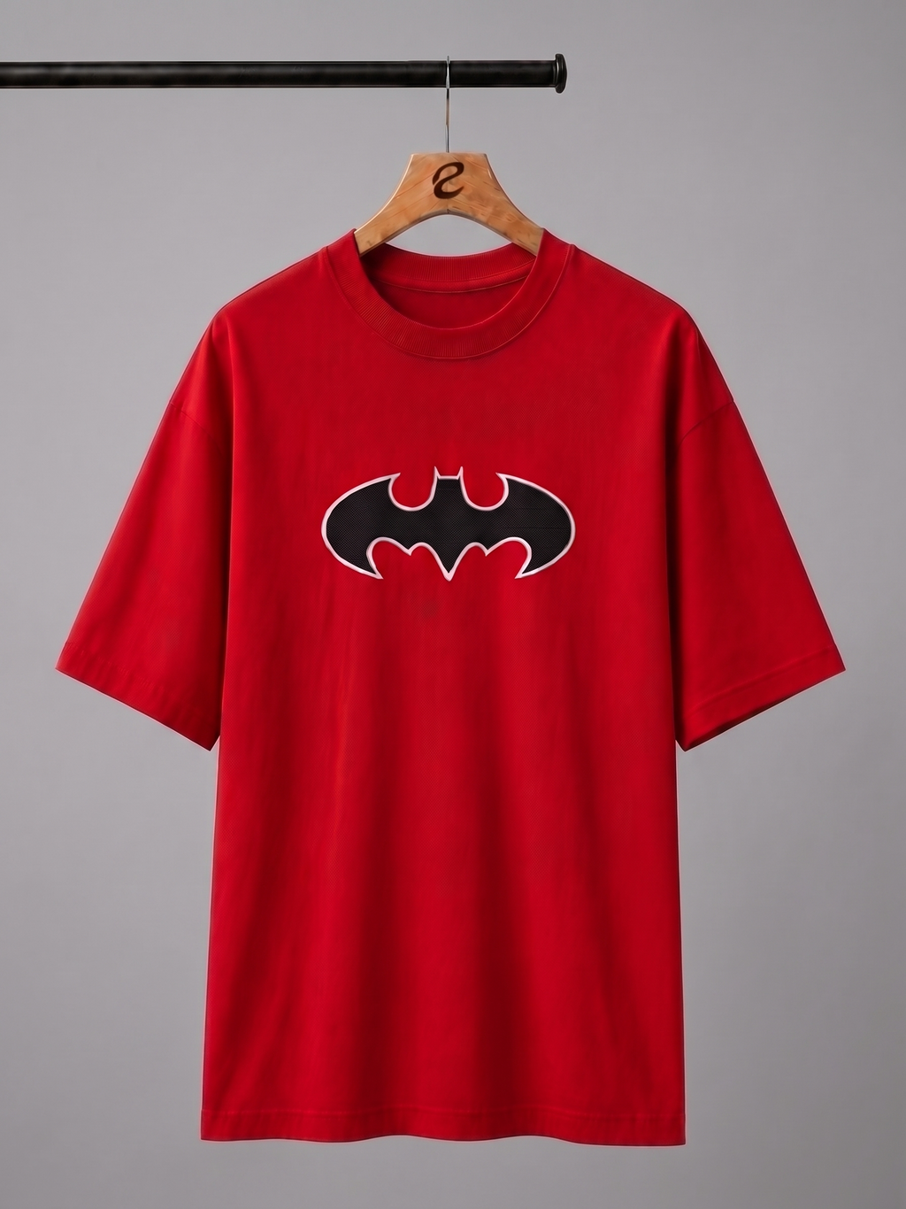 Batman Edition Embroidered Oversized T-Shirt