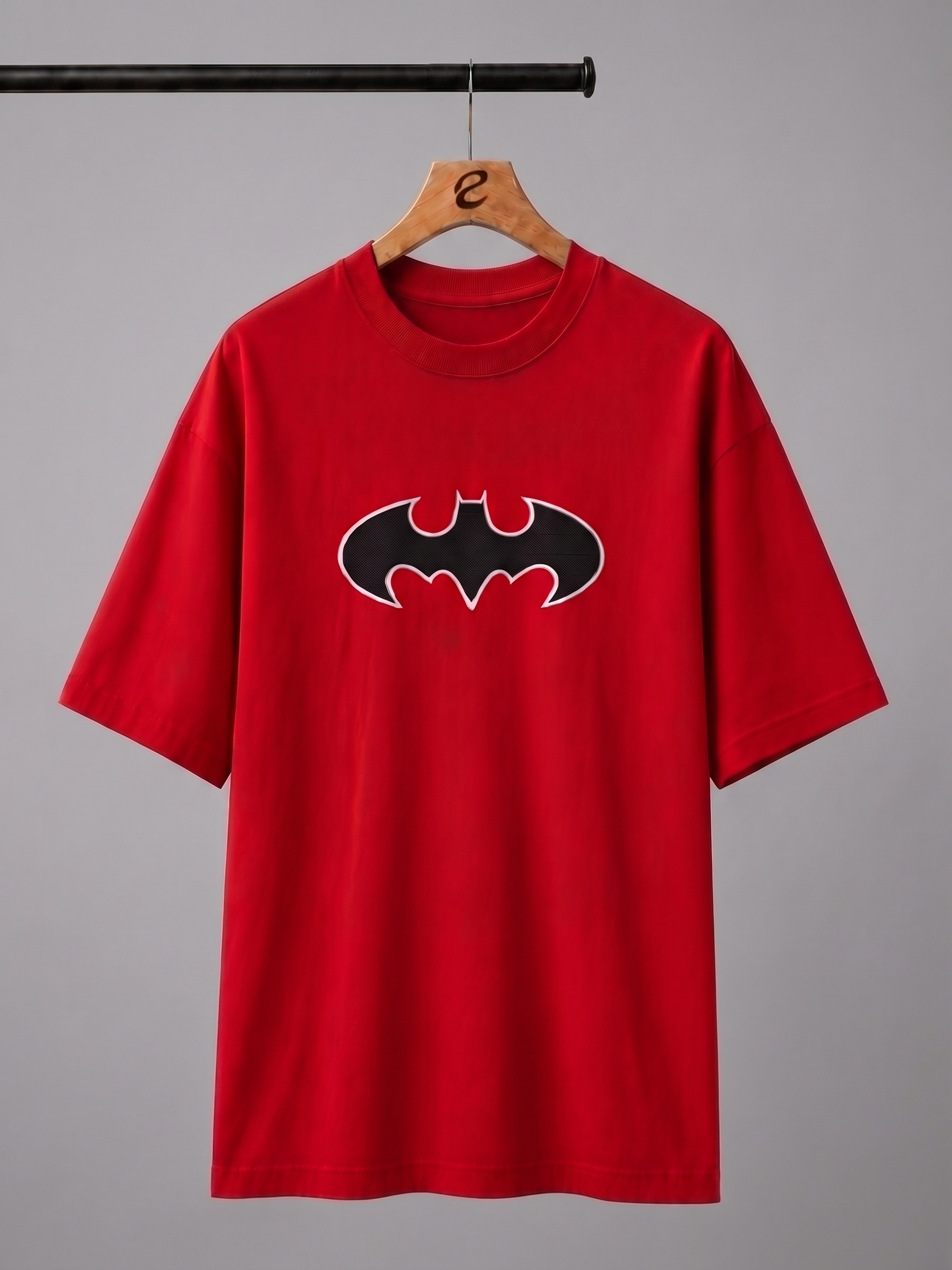 Batman Edition Embroidered Oversized T-Shirt