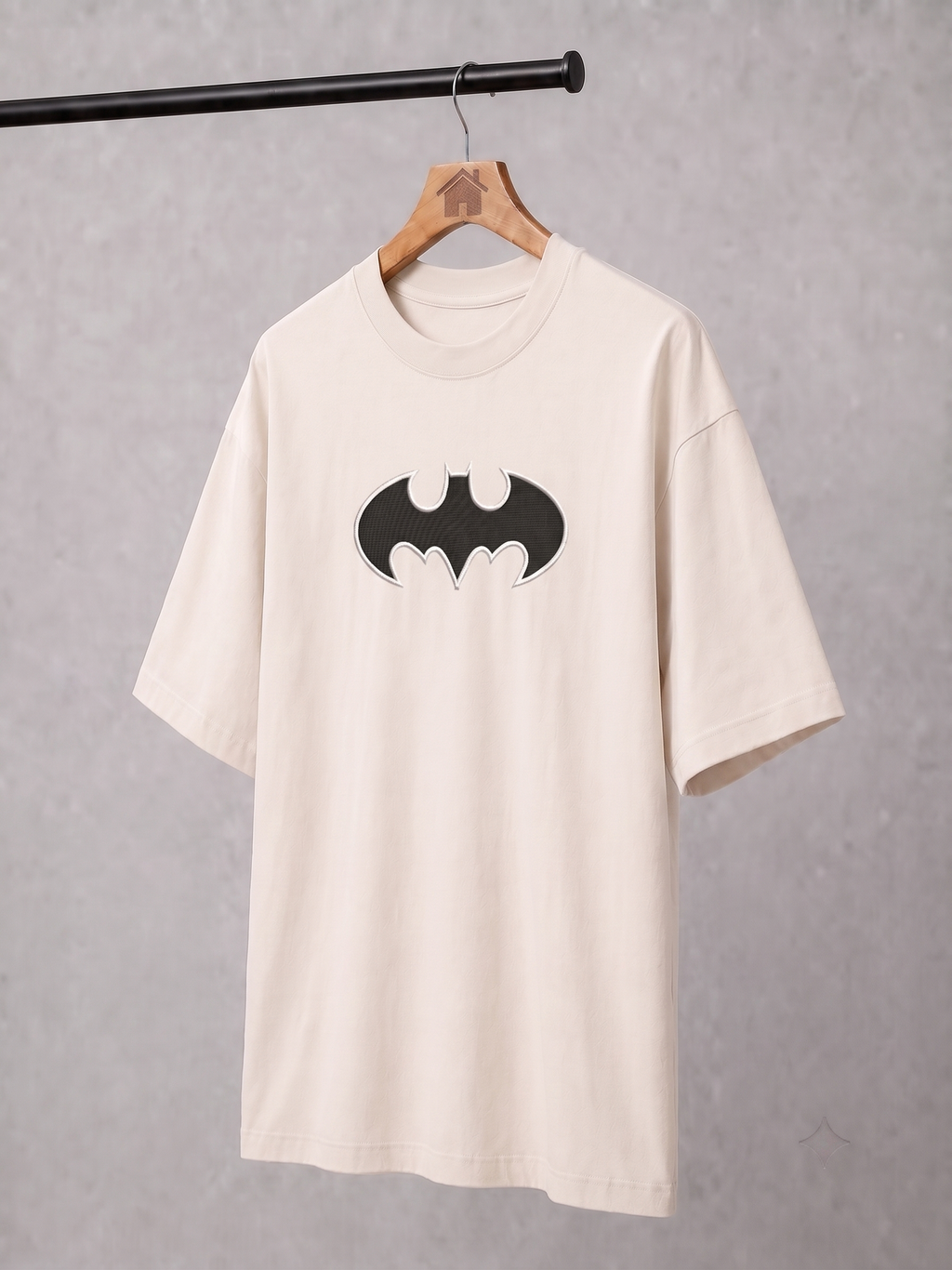 Batman Edition Embroidered Oversized T-Shirt