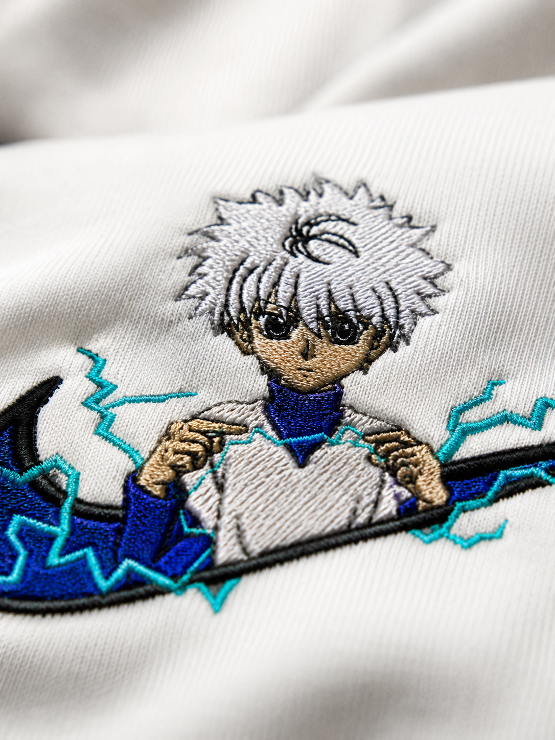 Volt Arc Embroidered Oversized T-Shirt