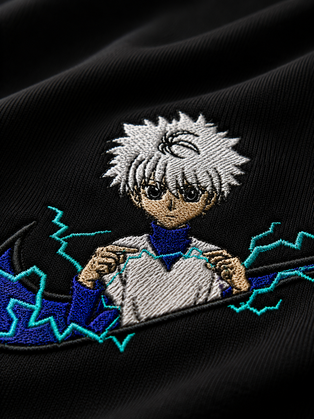 Volt Arc Embroidered Oversized T-Shirt