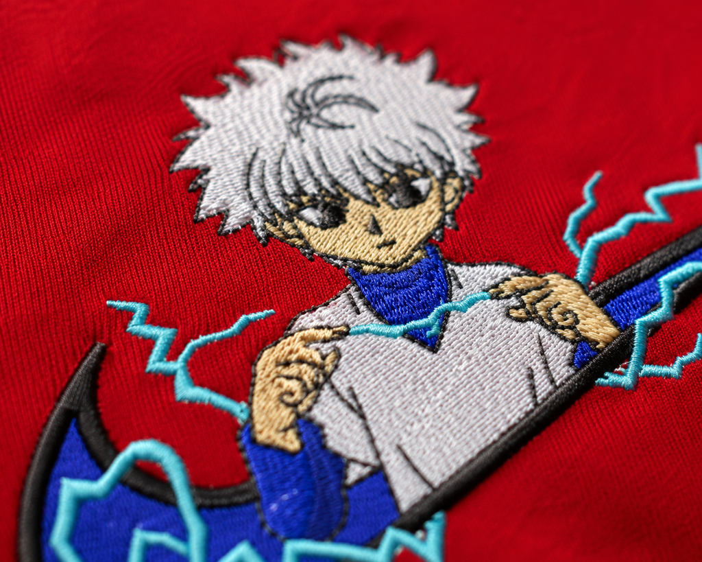 Volt Arc Embroidered Oversized T-Shirt