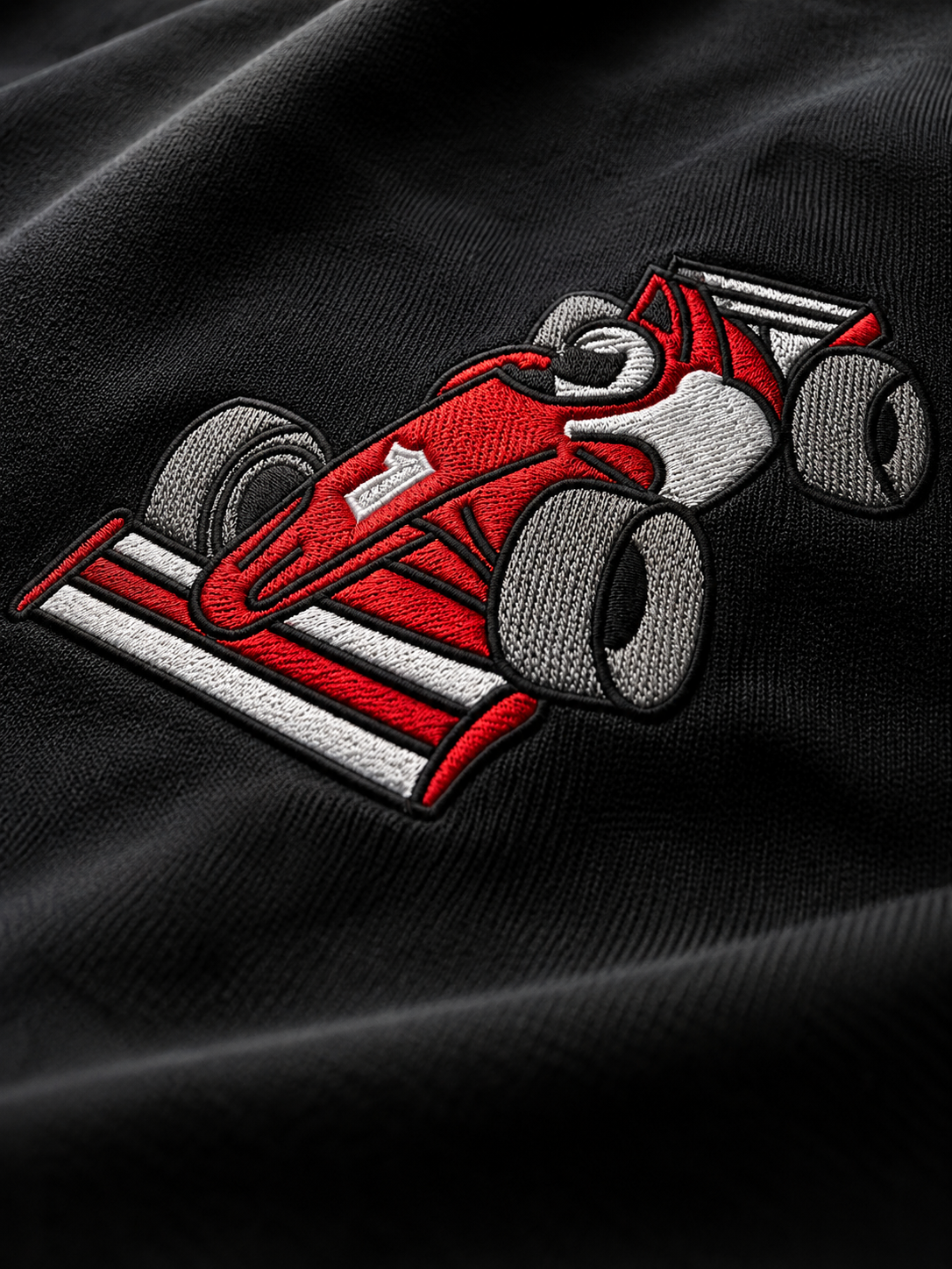 F1 Edition Both Side Embroidered Oversized T-Shirt