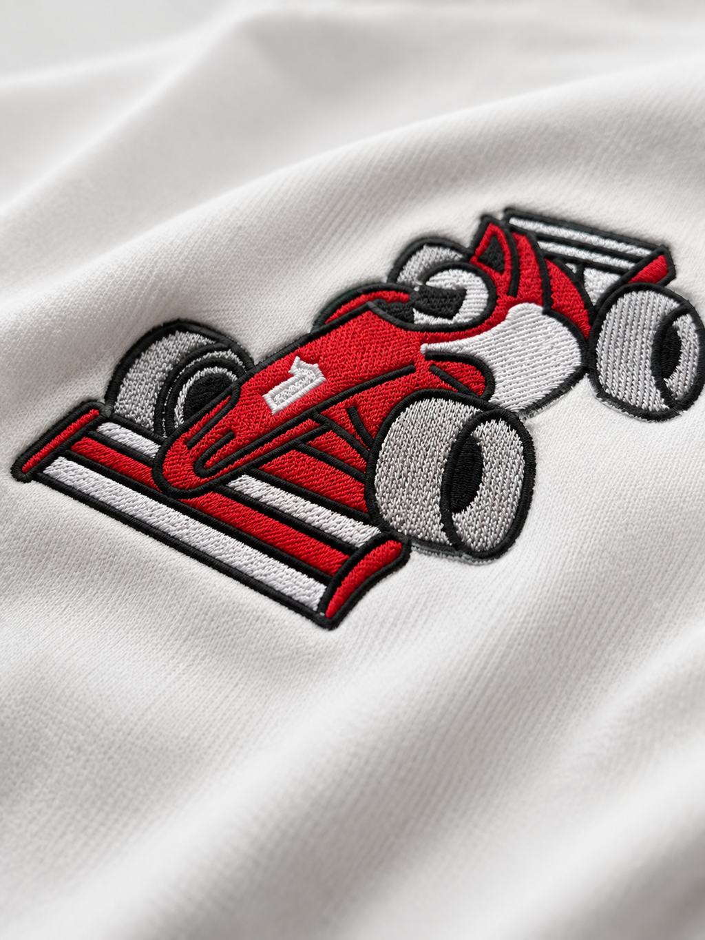 F1 Edition Both Side Embroidered Oversized T-Shirt