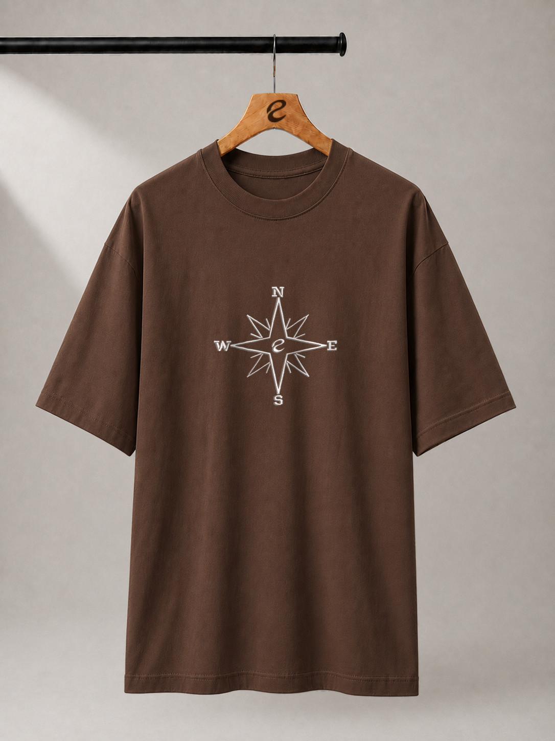 The Direction Embroidered Oversized T-Shirt