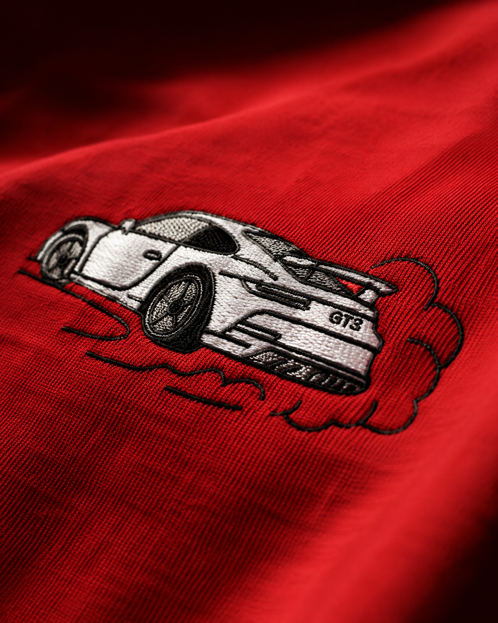 GT3 Drift Embroidered Embroidered Oversized T-Shirt