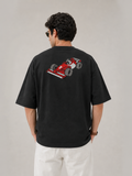 F1 Edition Both Side Embroidered Oversized T-Shirt