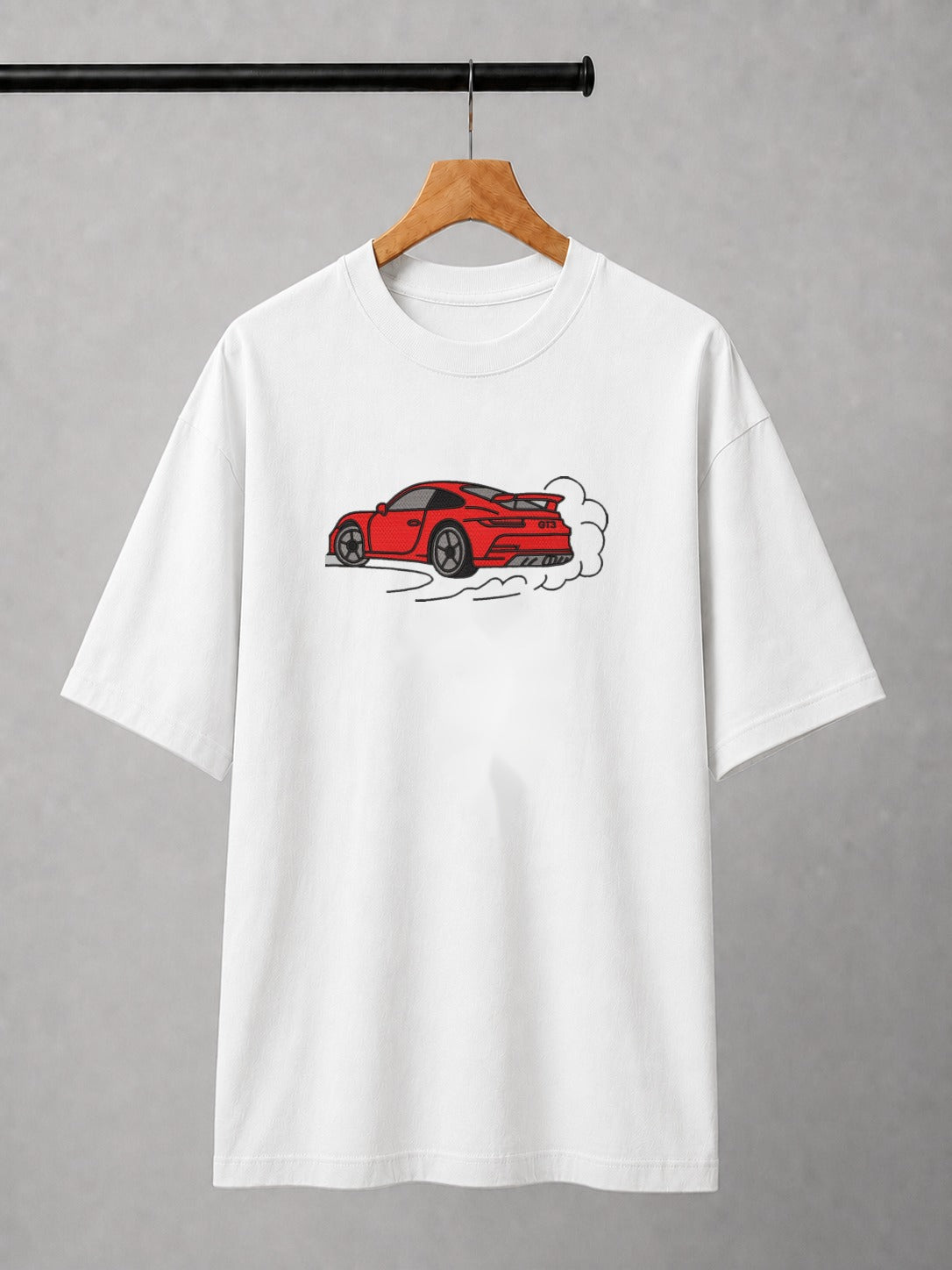 GT3 Drift Embroidered Embroidered Oversized T-Shirt