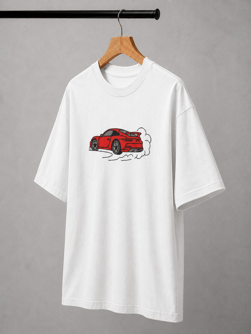 GT3 Drift Embroidered Embroidered Oversized T-Shirt