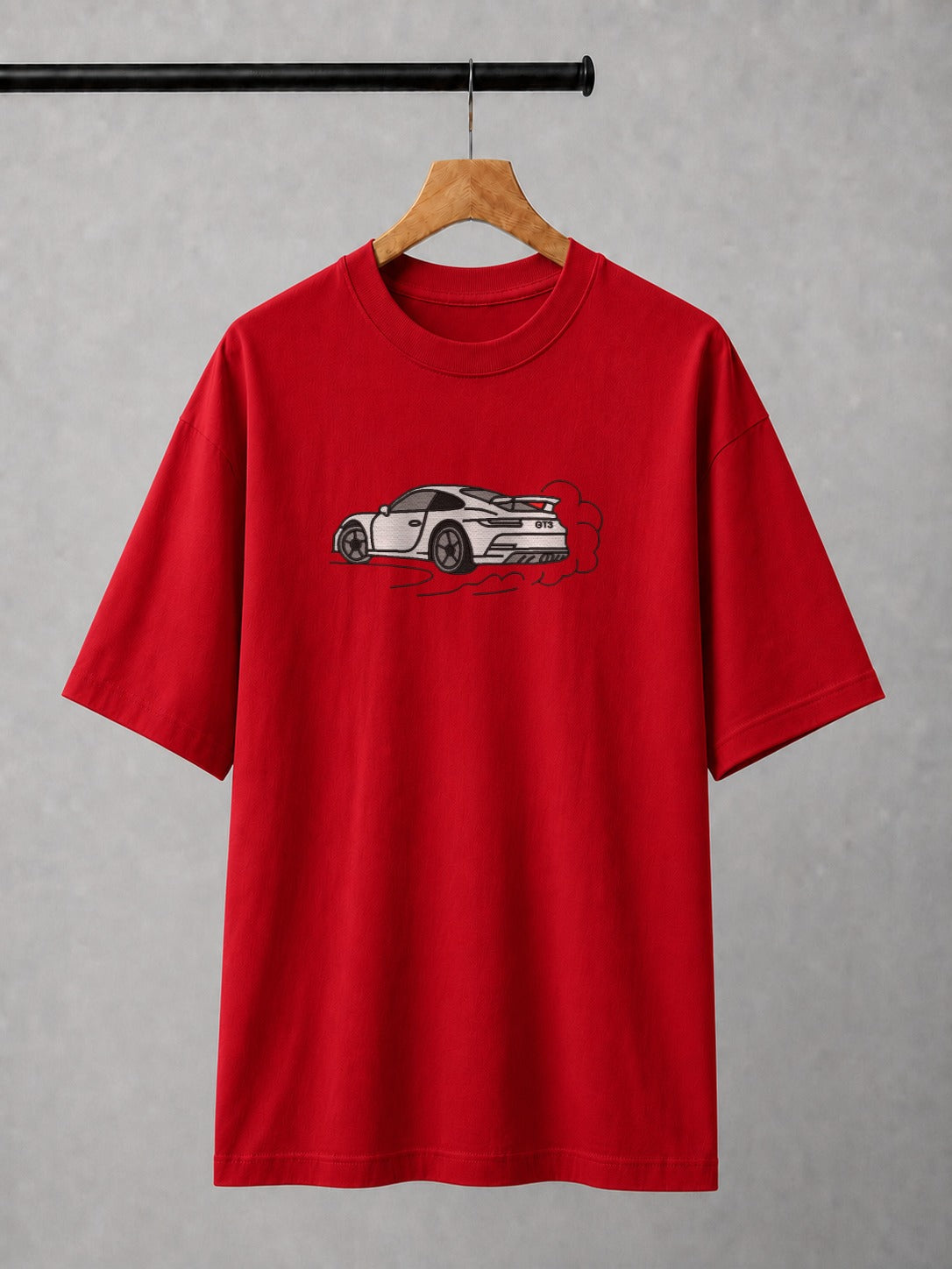 GT3 Drift Embroidered Embroidered Oversized T-Shirt