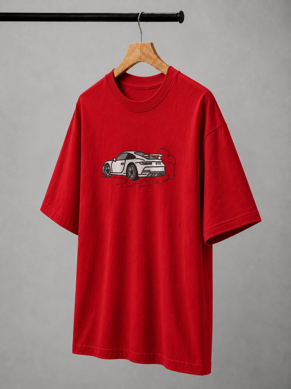 GT3 Drift Embroidered Embroidered Oversized T-Shirt