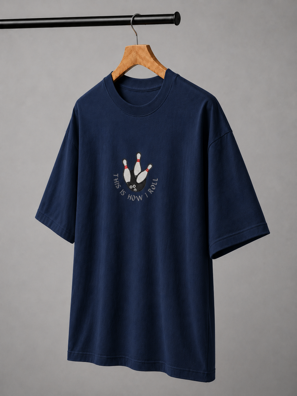 Kingpin Embroidered Oversized T-Shirt