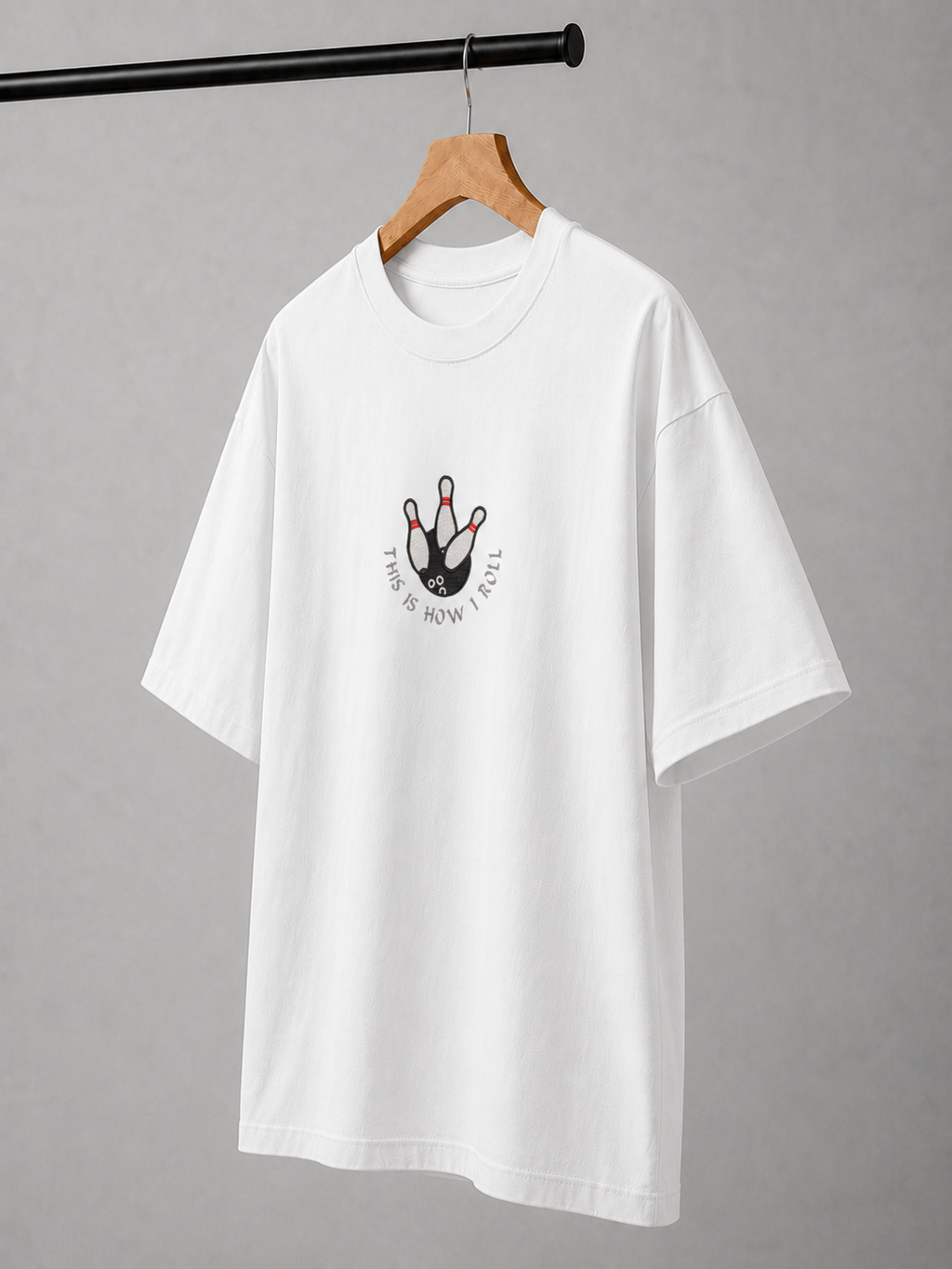 Kingpin Embroidered Oversized T-Shirt