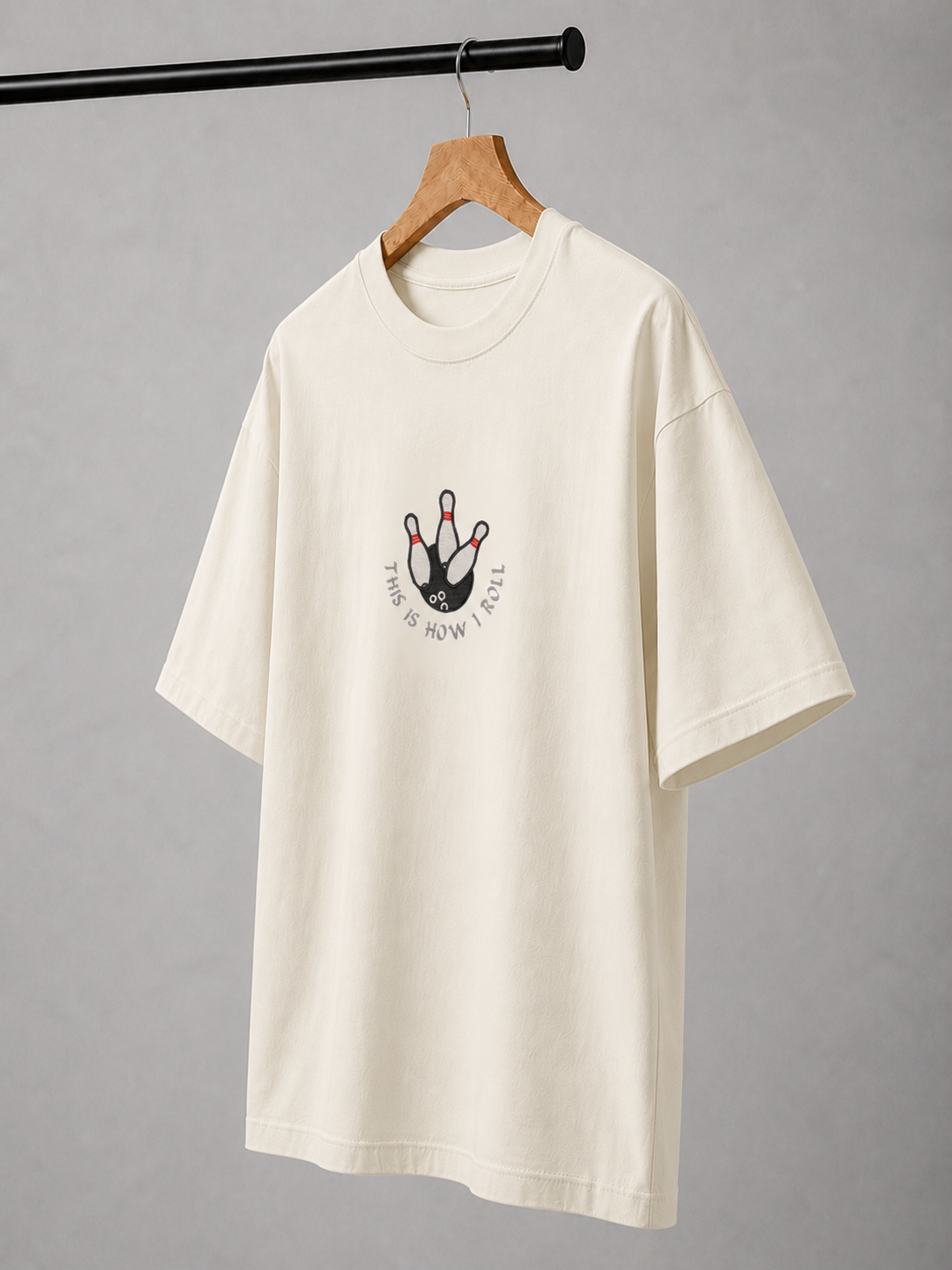 Kingpin Embroidered Oversized T-Shirt