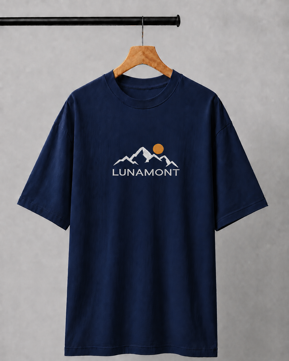 Lunamont Embroidered Oversized T-Shirt
