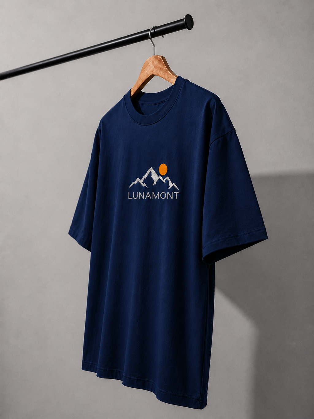 Lunamont Embroidered Oversized T-Shirt