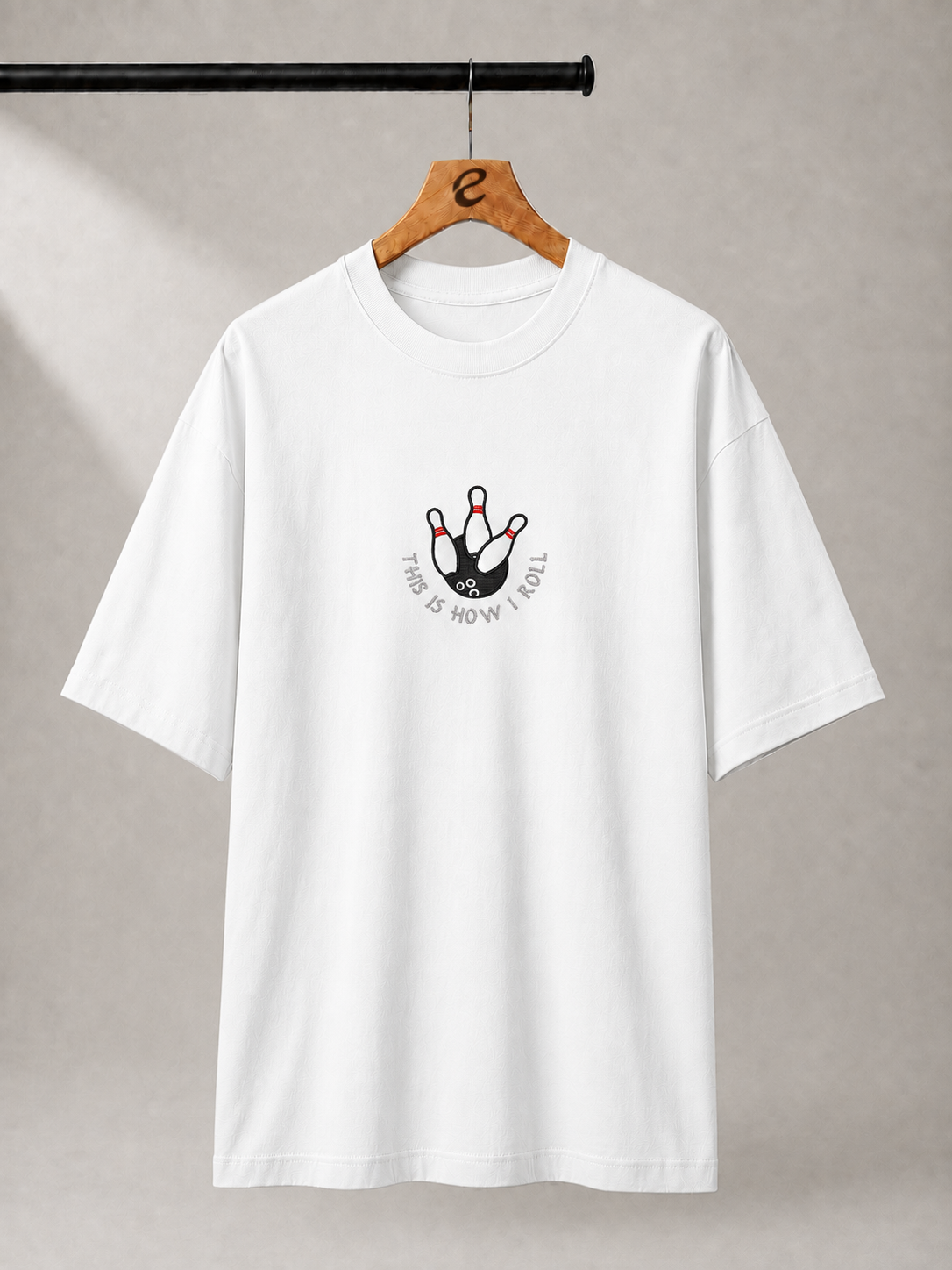 Kingpin Embroidered Oversized T-Shirt