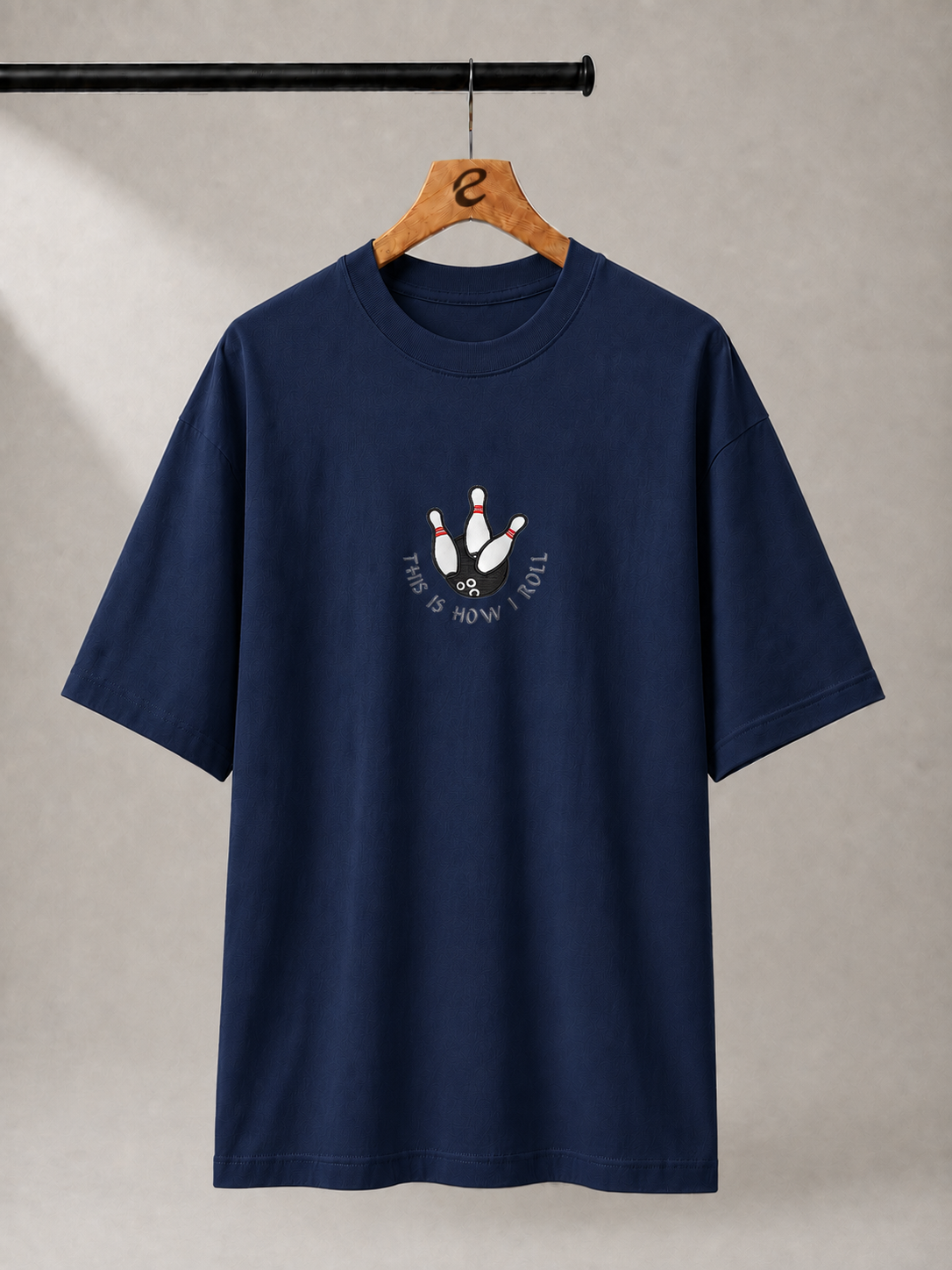 Kingpin Embroidered Oversized T-Shirt