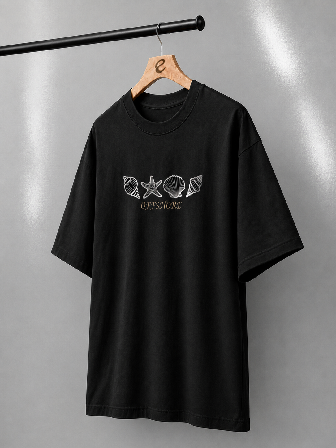 Offshore Embroidered Oversized T-Shirt