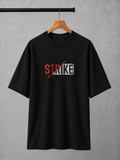 Strike Embroidered Oversized T-Shirt
