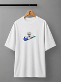 Volt Arc Embroidered Oversized T-Shirt