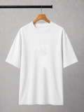 EVERYCLOTHING Signature White Oversized T-Shirt
