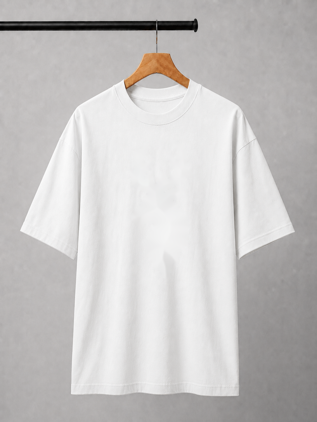 EVERYCLOTHING Signature White Oversized T-Shirt