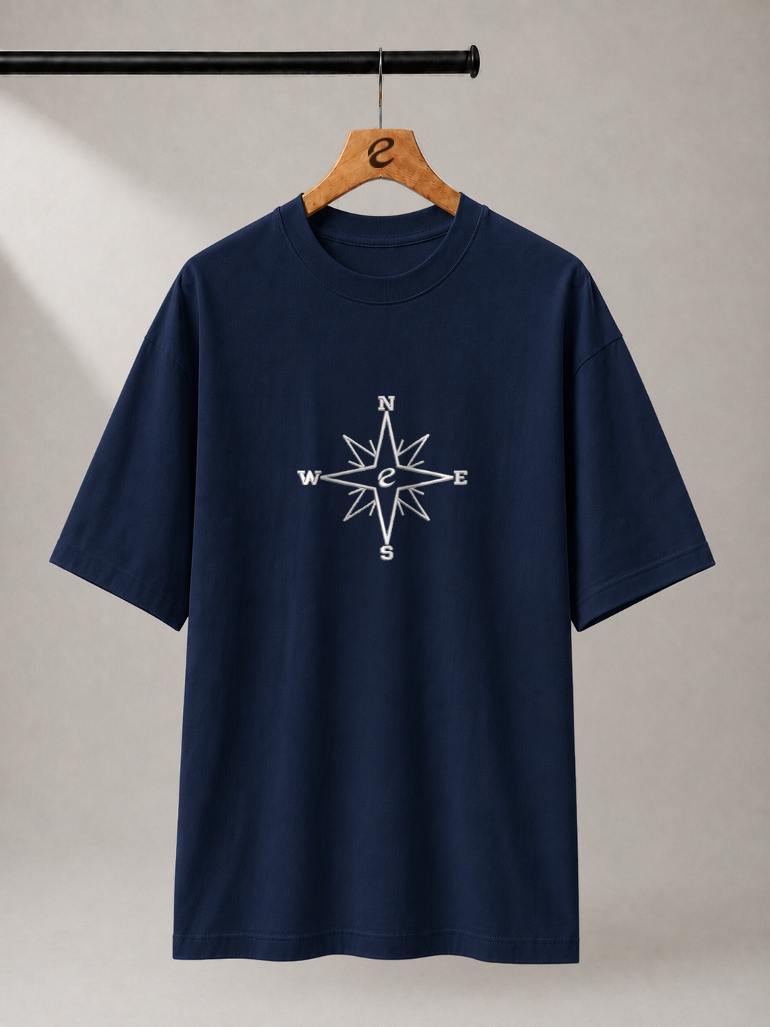 The Direction Embroidered Oversized T-Shirt