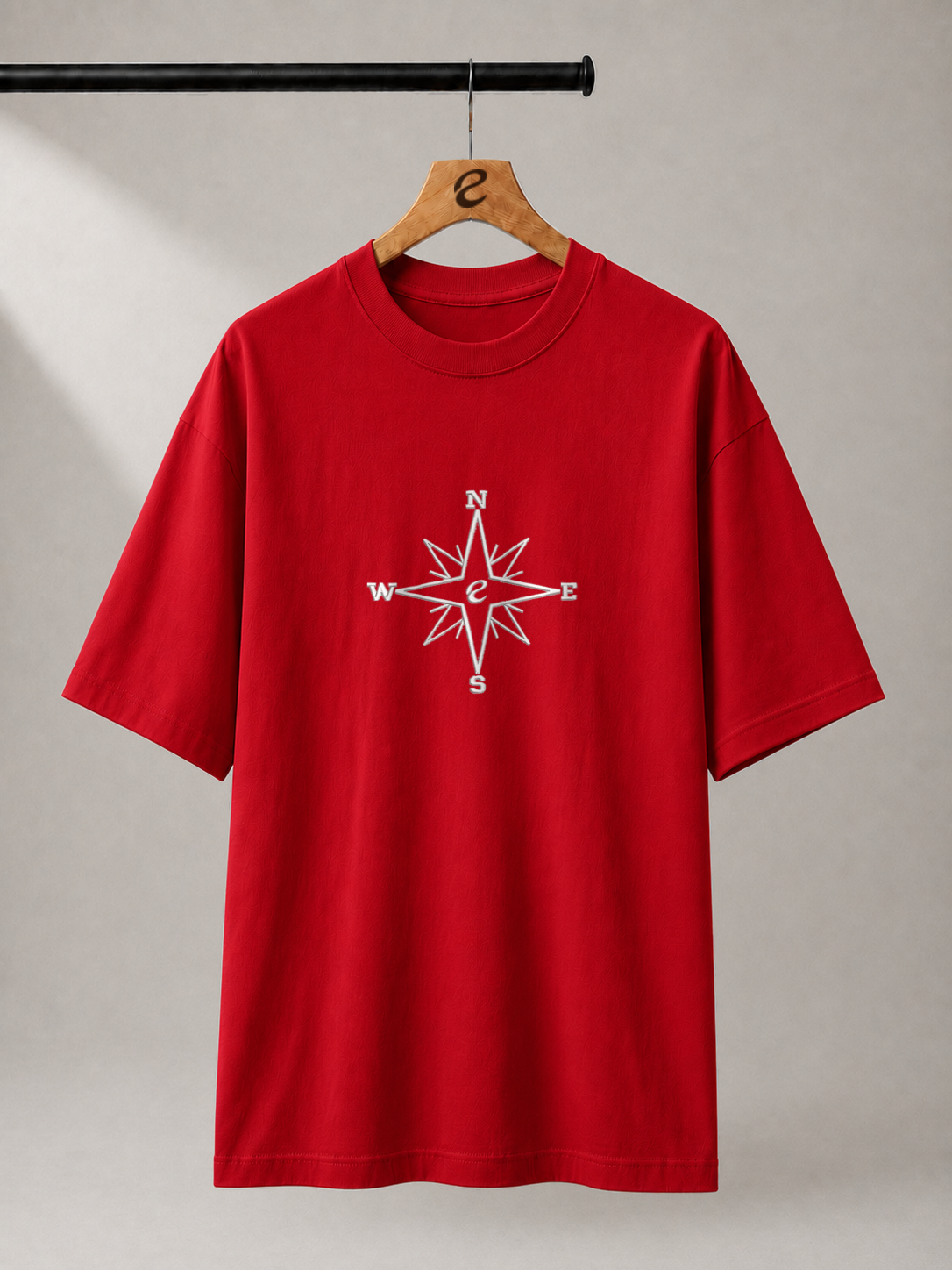 The Direction Embroidered Oversized T-Shirt